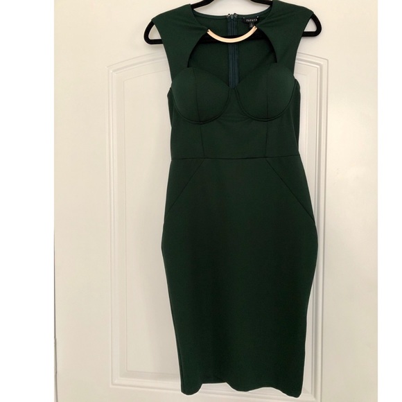 Dresses & Skirts - Deep Green Cocktail Dress